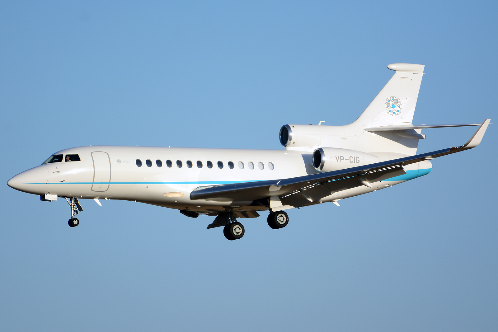VP-CIG · Dassault Falcon 7X · (LIS / LPPT)