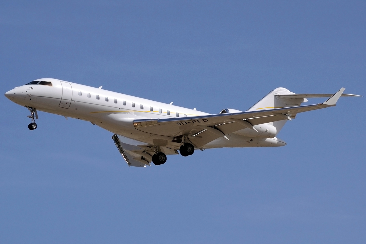 9H-FED · Bombardier BD-700-1A10 Global Express · (LPA / GCLP)