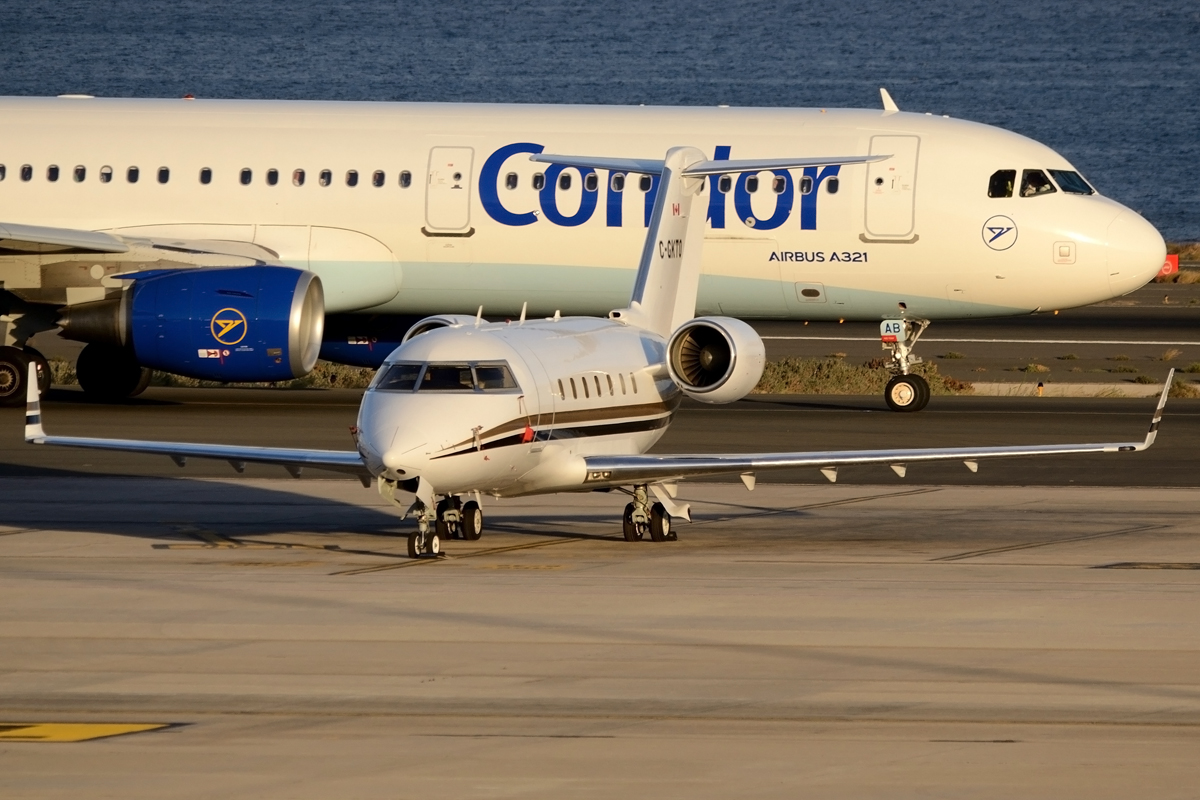 C-GKTO · Bombardier CL-600-2B16 Challenger 604 · (LPA / GCLP)