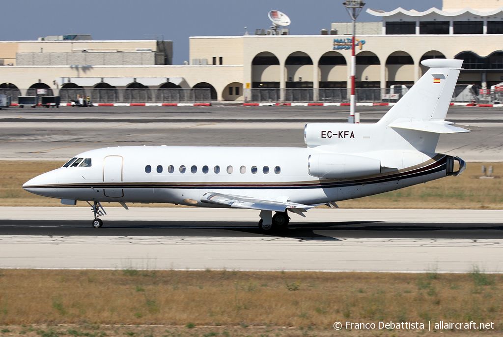 EC-KFA · Dassault Falcon 900B · (MLA / LMML)