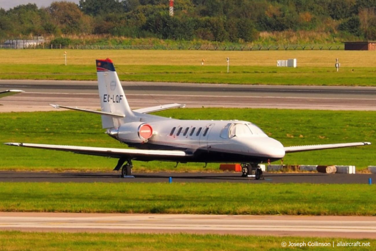 EC-LQF (S550-0007) 1984 Cessna S550 Citation SII
