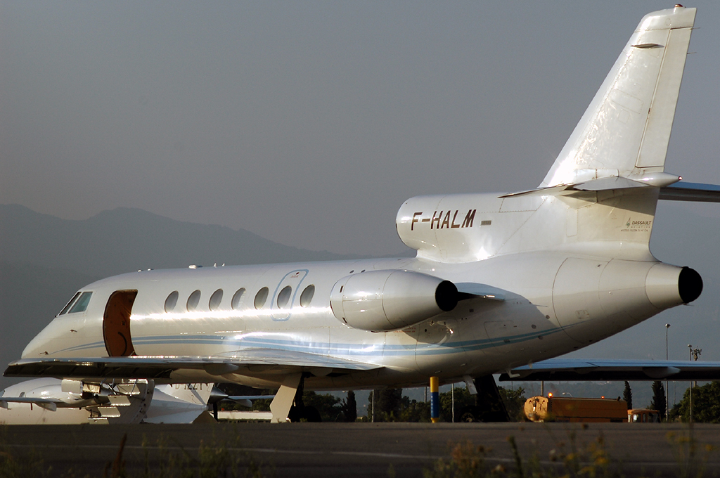 F-HALM · Dassault Falcon 50 · (PMI / LEPA / LESJ)