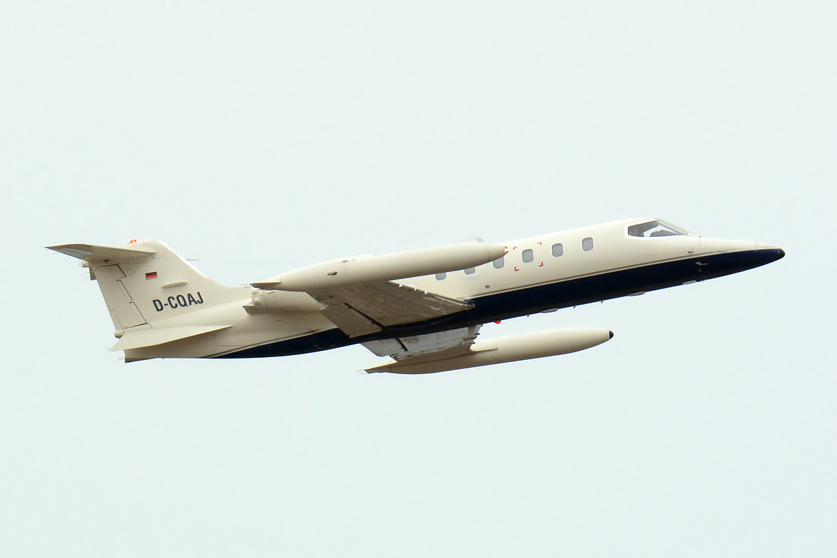 D-CQAJ · Gates Learjet 35A · (LPA / GCLP)