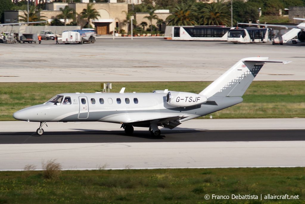 G-TSJF · Cessna 525B CitationJet CJ3 · (MLA / LMML)