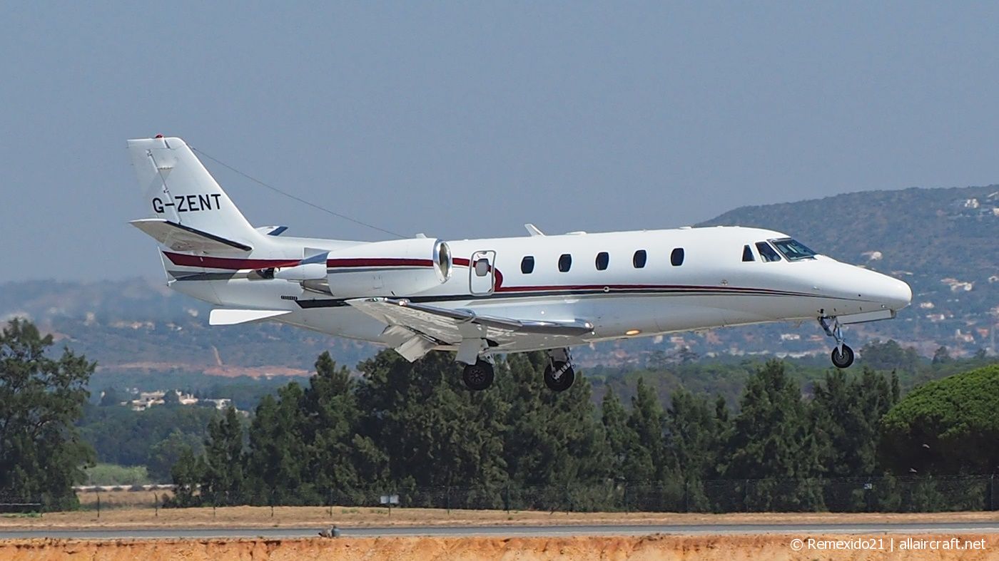 G-ZENT · Cessna 560XL Citation XLS · (FAO / LPFR)