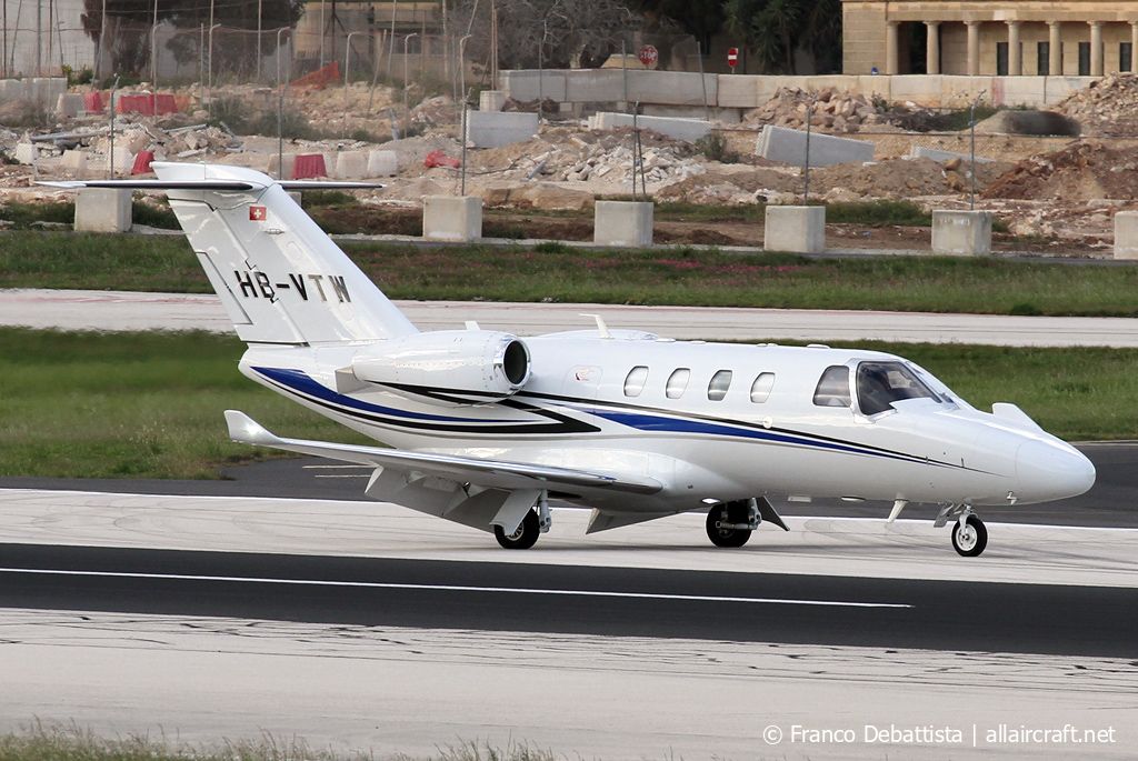 HB-VTW · Cessna 525 Citation M2 · (MLA / LMML)