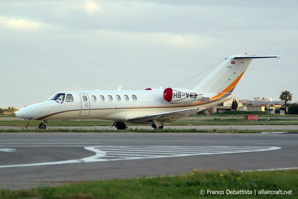 HB-VWB · Cessna 525B CitationJet CJ3 · (MLA / LMML)