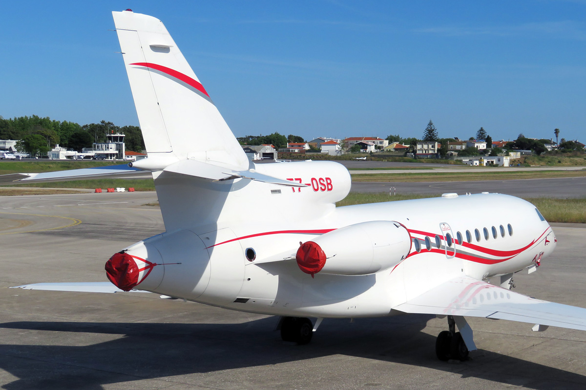 T7-OSB · Dassault Falcon 900EX · (LPCS)