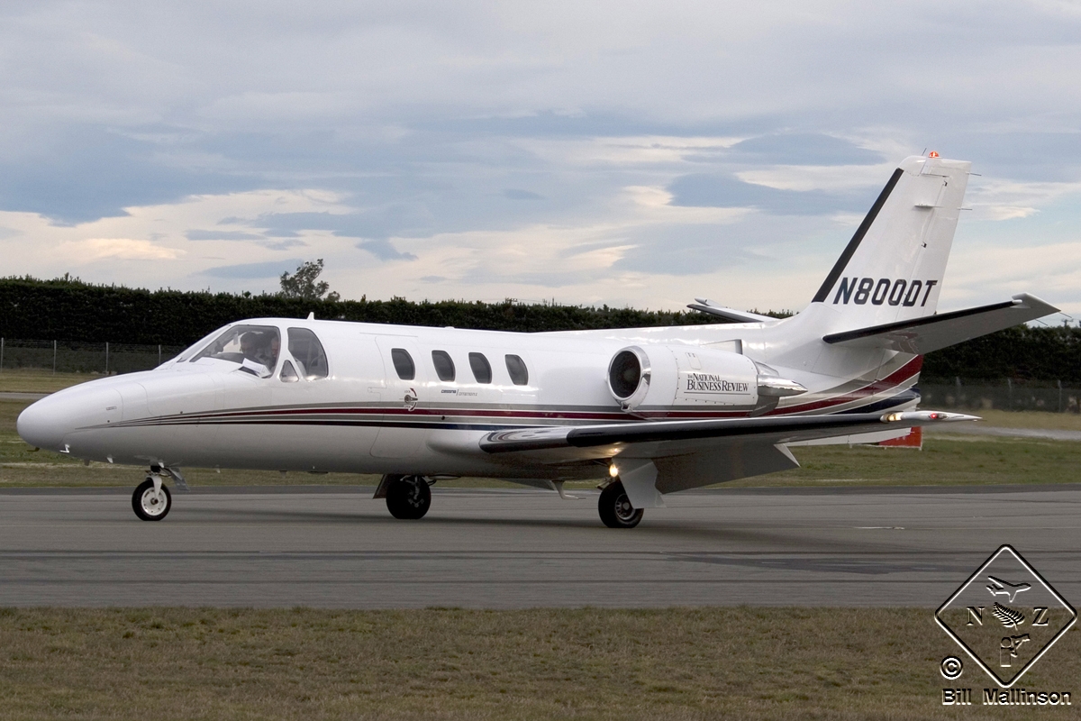N800DT · Cessna 501 Citation I/SP · (CHC / NZCH)