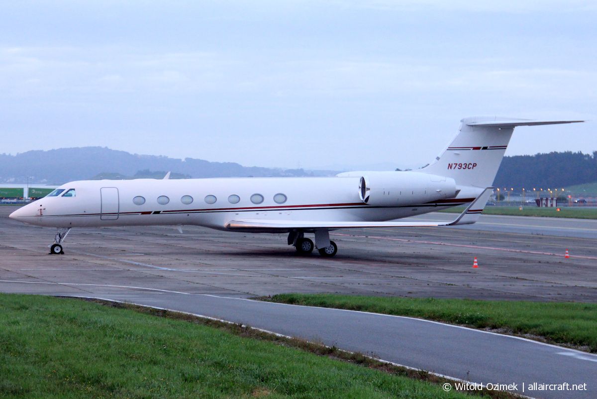 N793CP · Gulfstream Aerospace G-V · (SVG / ENZV)