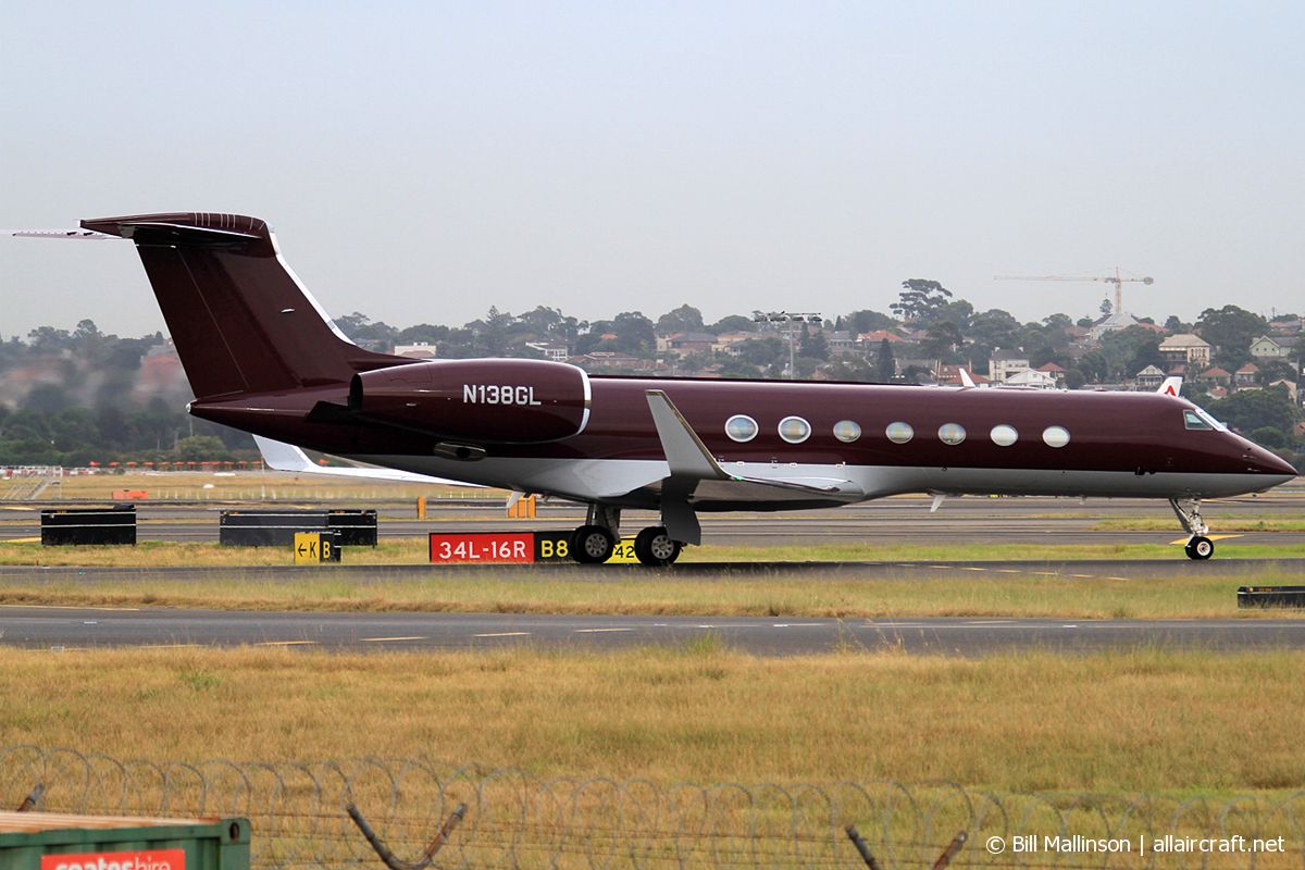 N138GL · Gulfstream Aerospace G550 · (SYD / YSSY)