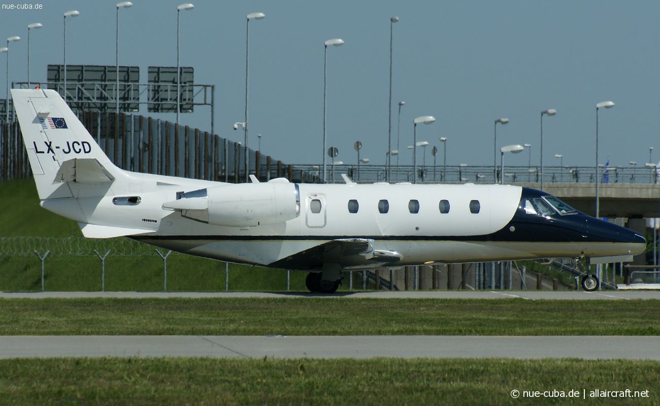 LX-JCD · Cessna 560XL Citation Excel · (MUC / EDDM)