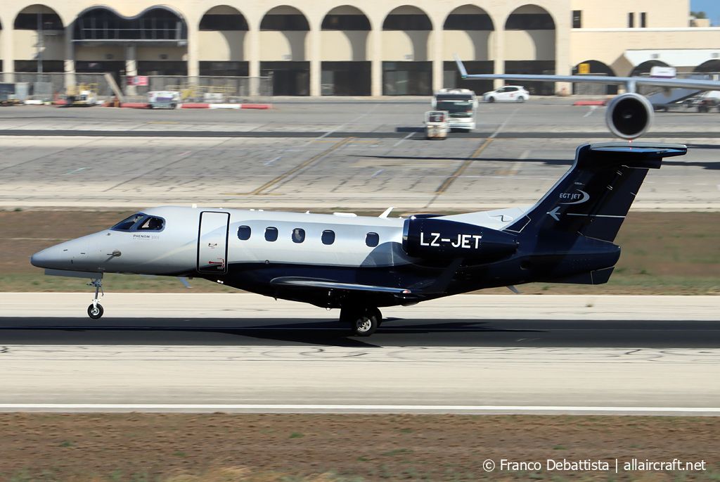 LZ-JET · Embraer 505 Phenom 300E · (MLA / LMML)