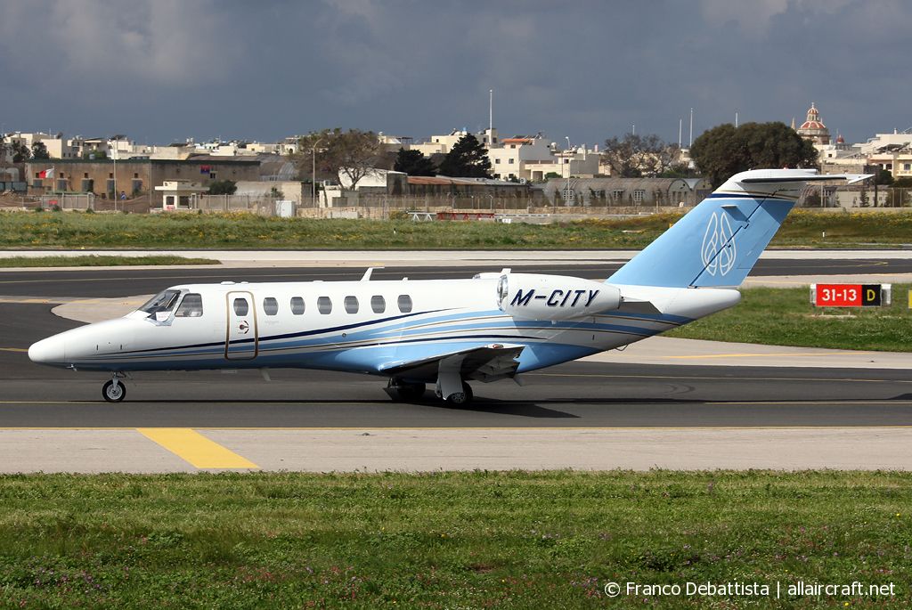 M-CITY · Cessna 525 Citationjet CJ3 · (MLA / LMML)