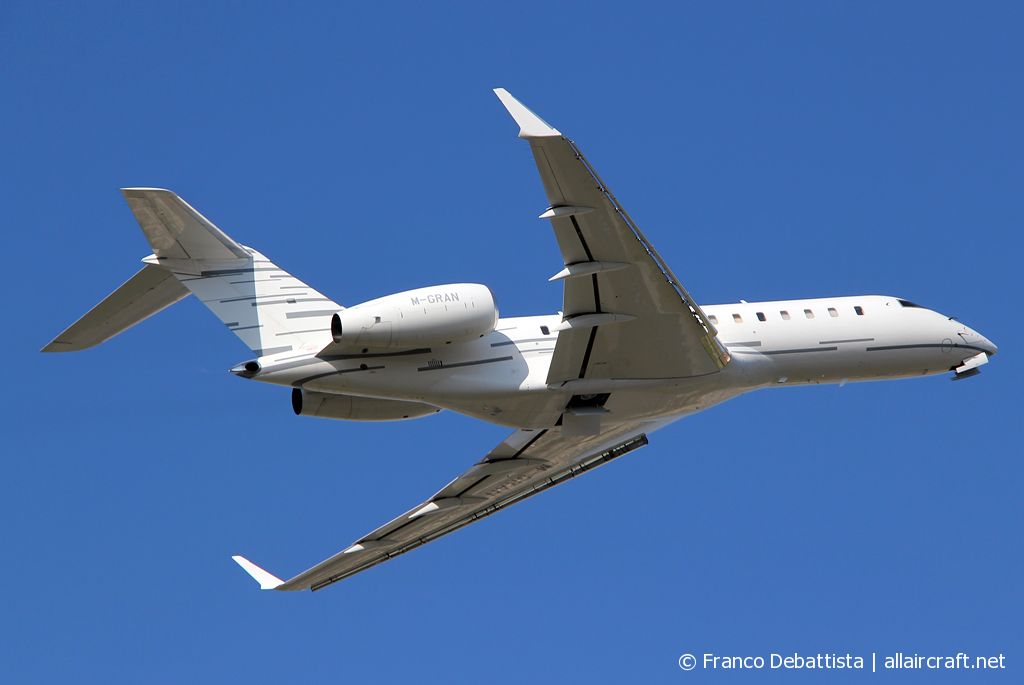 M-GRAN · Bombardier BD-700-1A11 Global 5000 · (MLA / LMML)