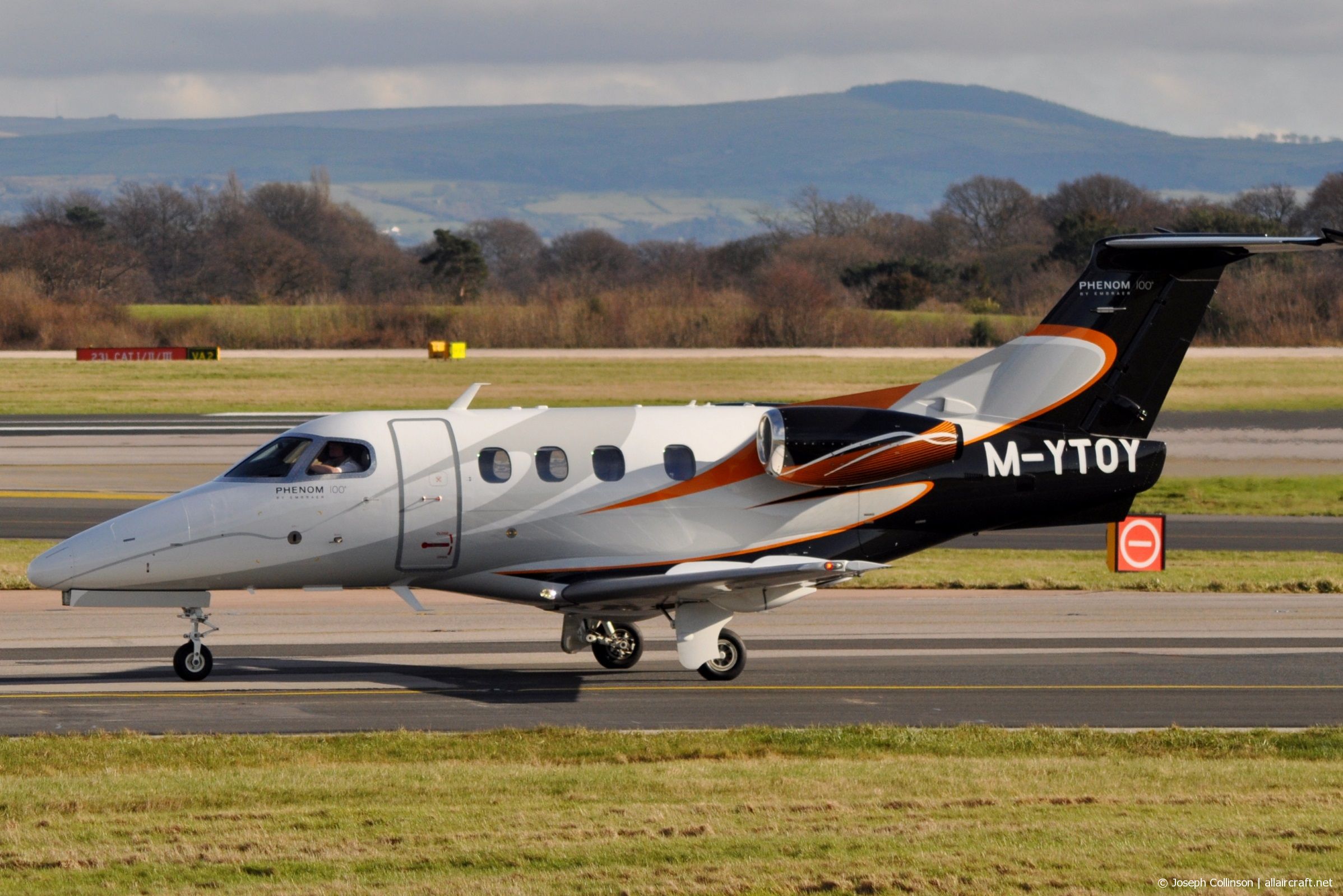 M-YTOY · Embraer EMB-500 Phenom 100 · (MAN / EGCC)