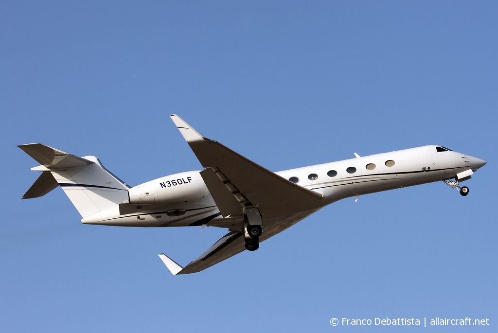 N360LF · Gulfstream Aerospace G550 · (MLA / LMML)