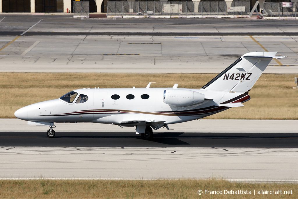 N42WZ · Cessna 510 Citation Mustang · (MLA / LMML)