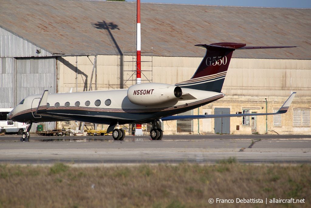 N550MT · Gulfstream Aerospace G550 · (MLA / LMML)
