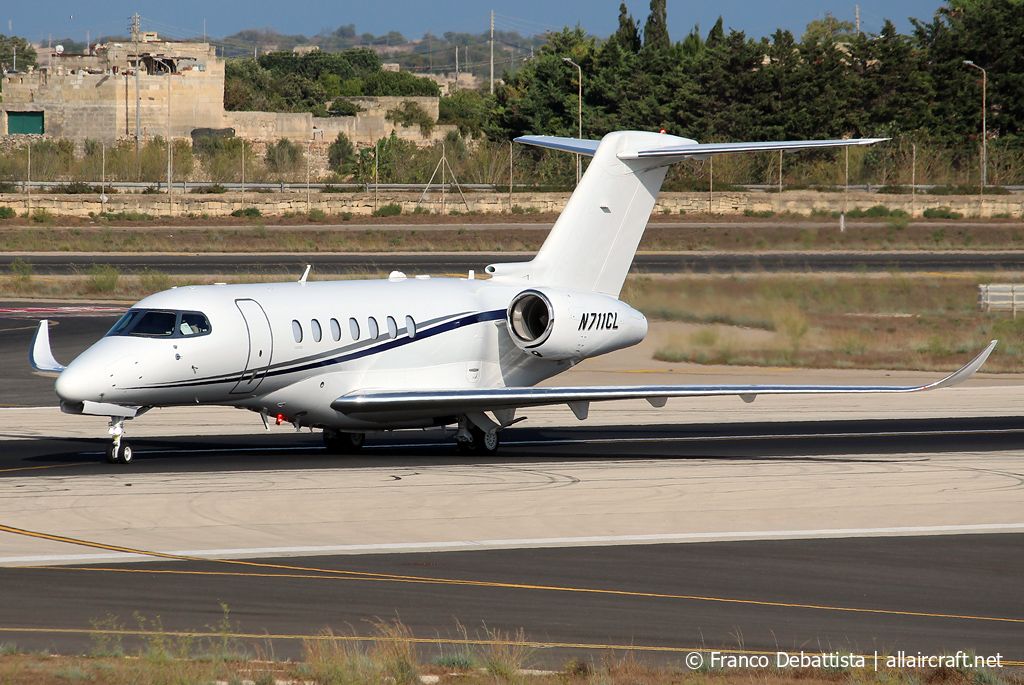 N711CL · Cessna Citation Longitude · (MLA / LMML)
