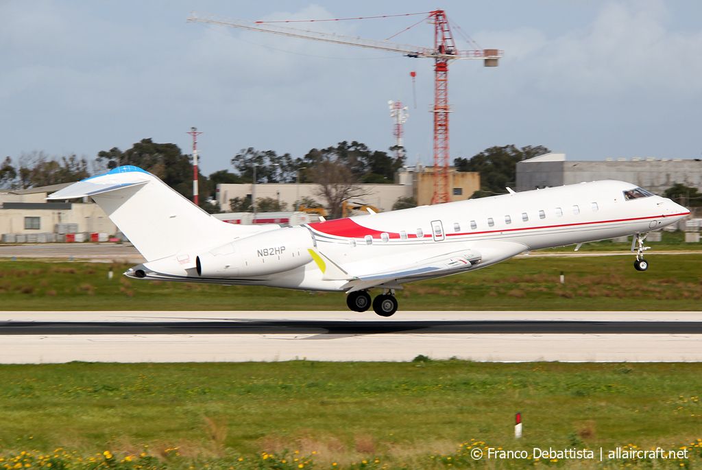 N82HP · Bombardier BD-700-1A10 Global 6500 · (MLA / LMML)
