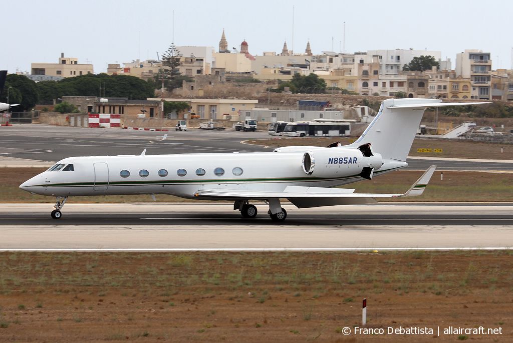 N885AR · Gulfstream Aerospace G450 · (MLA / LMML)