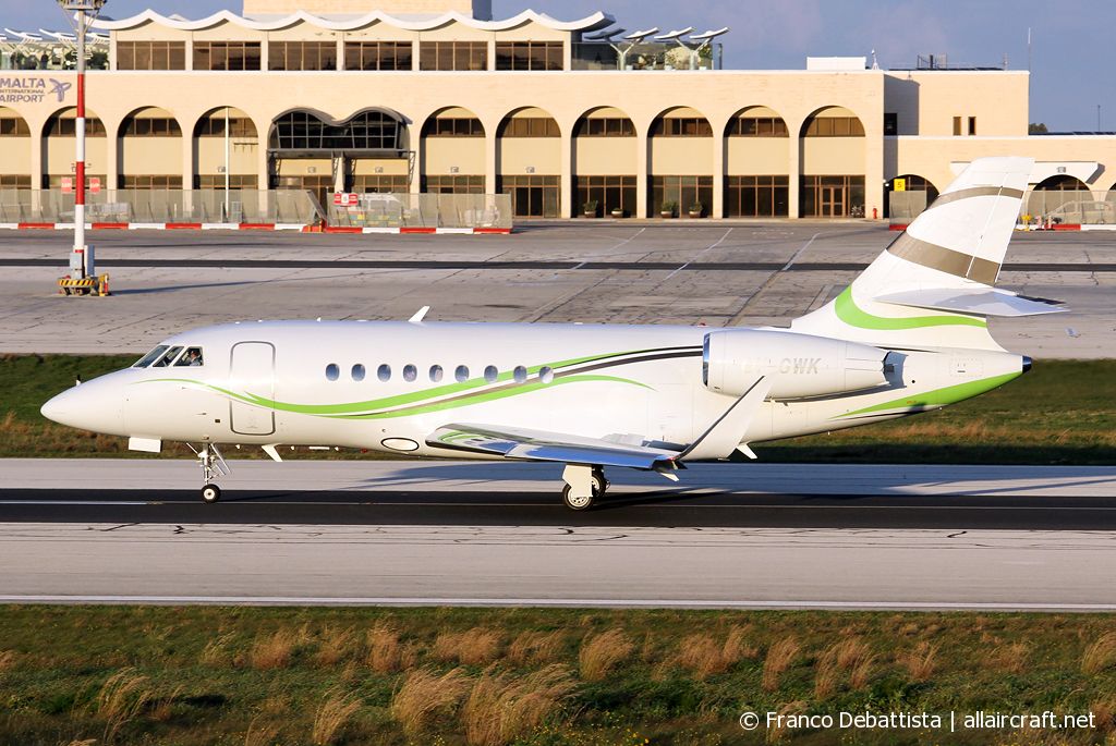OY-GWK · Dassault Falcon 2000S · (MLA / LMML)