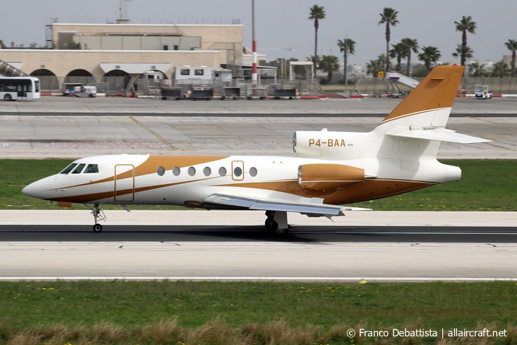 P4-BAA (318) 2001 Dassault Falcon 50EX