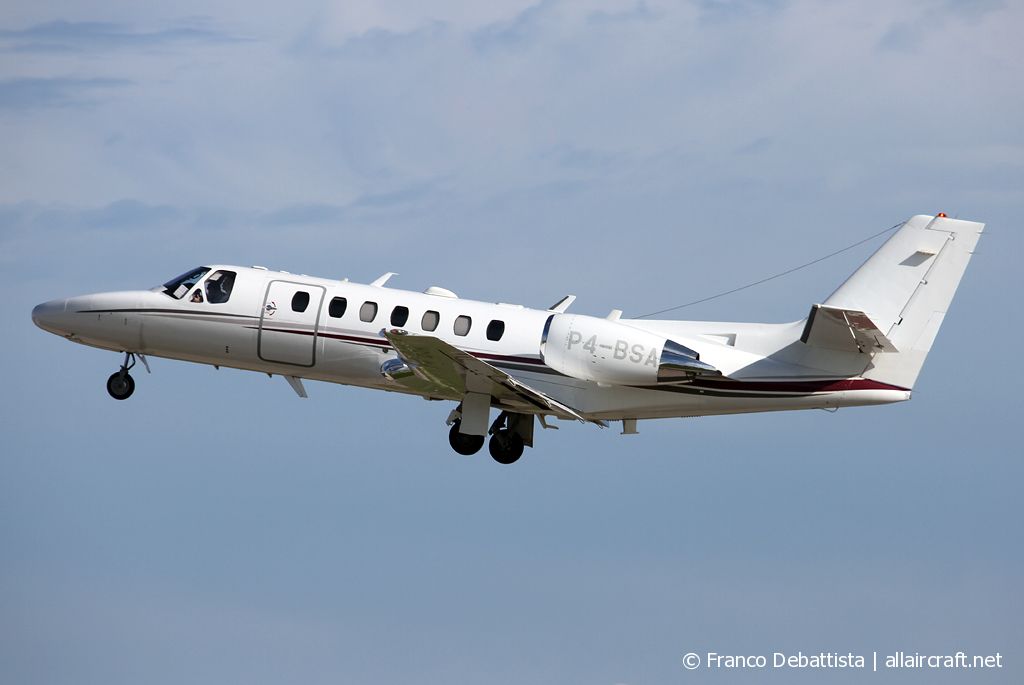 P4-BSA · Cessna 560 Citation · (MLA / LMML)