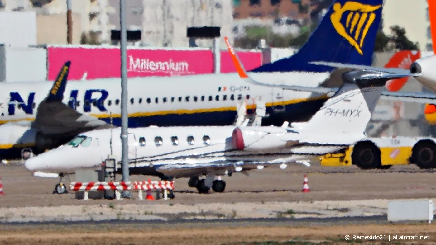 PH-MYX (650-7117) Cessna 650 Citation VII