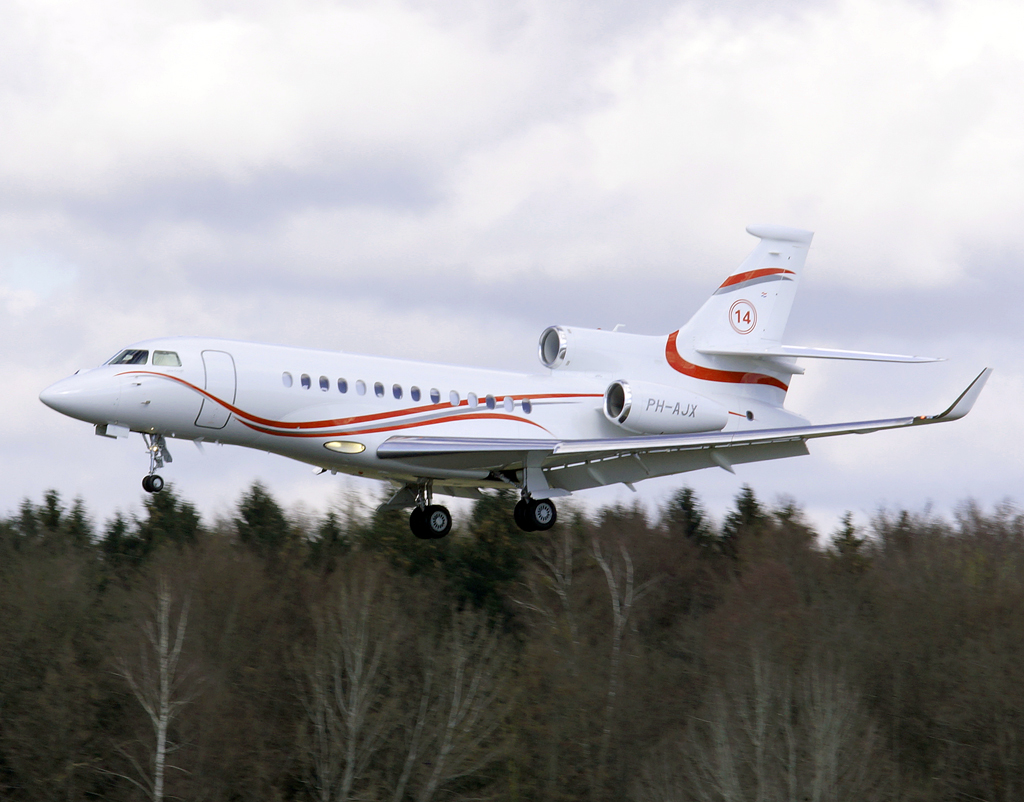 PH-AJX · Dassault Falcon 7X · (FDH / EDNY)