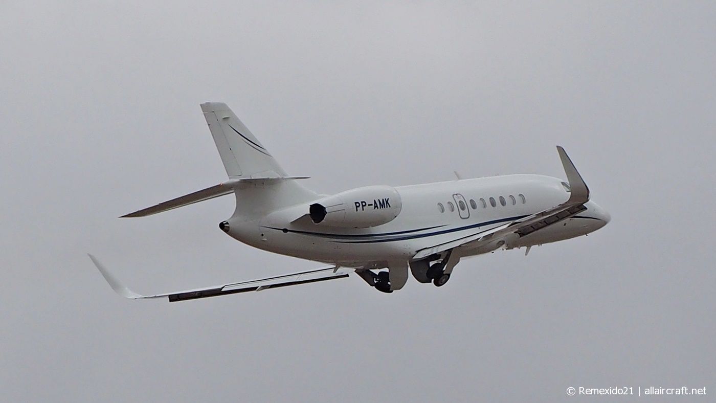 PP-AMK · Dassault Falcon 2000LX · (FAO / LPFR)
