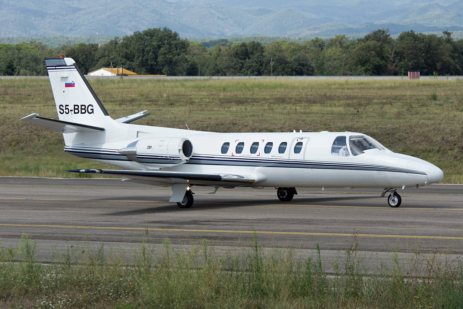 S5-BBG · Cessna 550 Citation II · (GRO / LEGE)