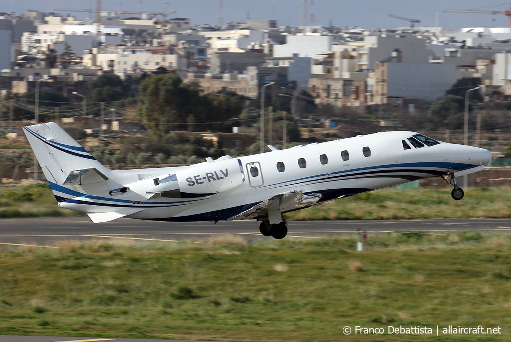 SE-RLV · Cessna 560XL Citation Excel · (MLA / LMML)
