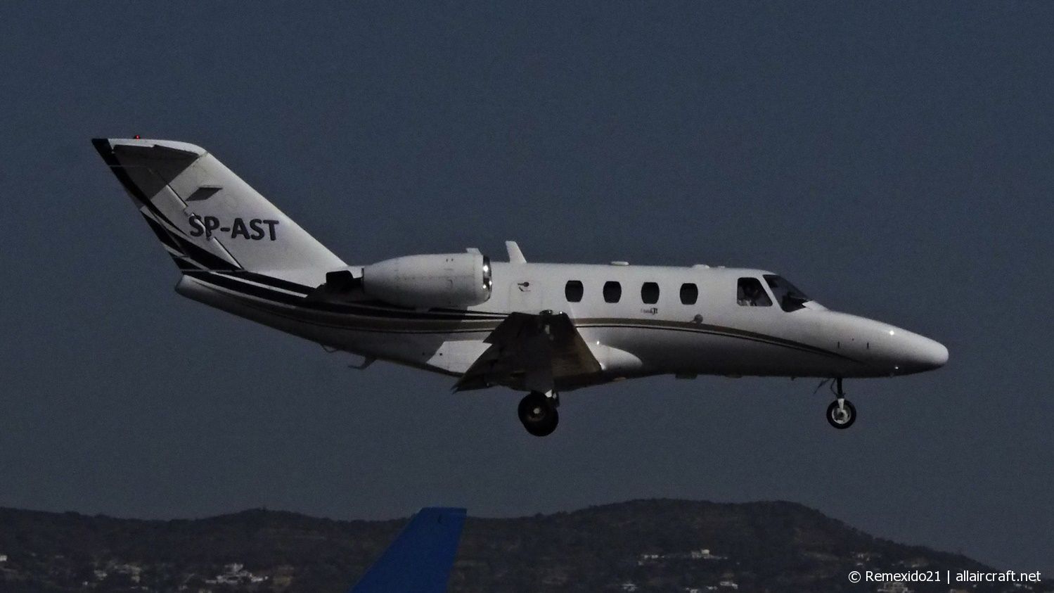 SP-AST · Cessna 525 CitationJet CJ1 · (FAO /LPFR)