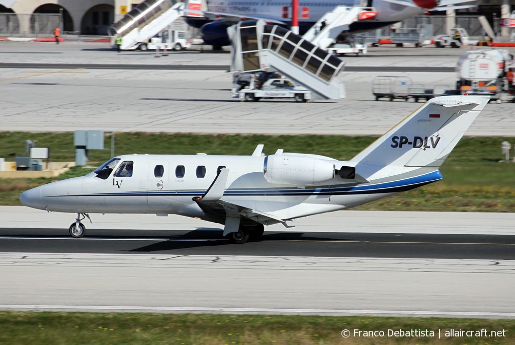 SP-DLV · Cessna 525 CitationJet CJ1 · (MLA / LMML)