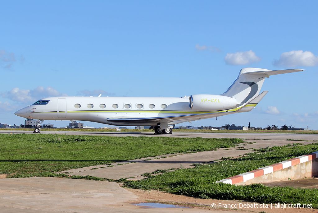 VP-CKL (6191) 2016 Gulfstream Aerospace G650