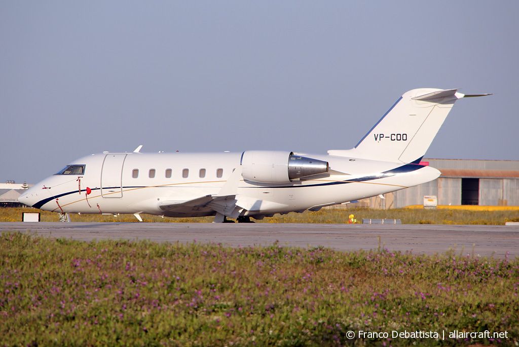 VP-COO · Bombardier CL-600-2B16 Challenger 605 · (MLA / LMML)