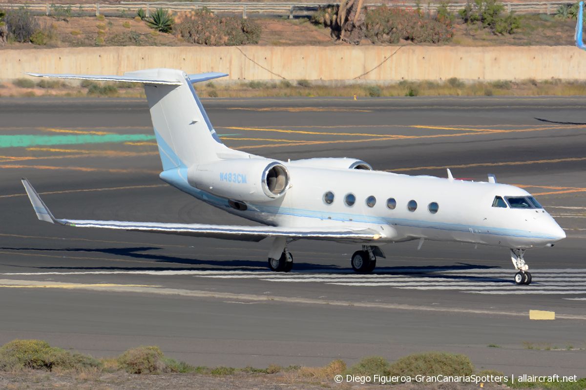 N483CM · Gulfstream Aerospace G450 · (LPA / GCLP)
