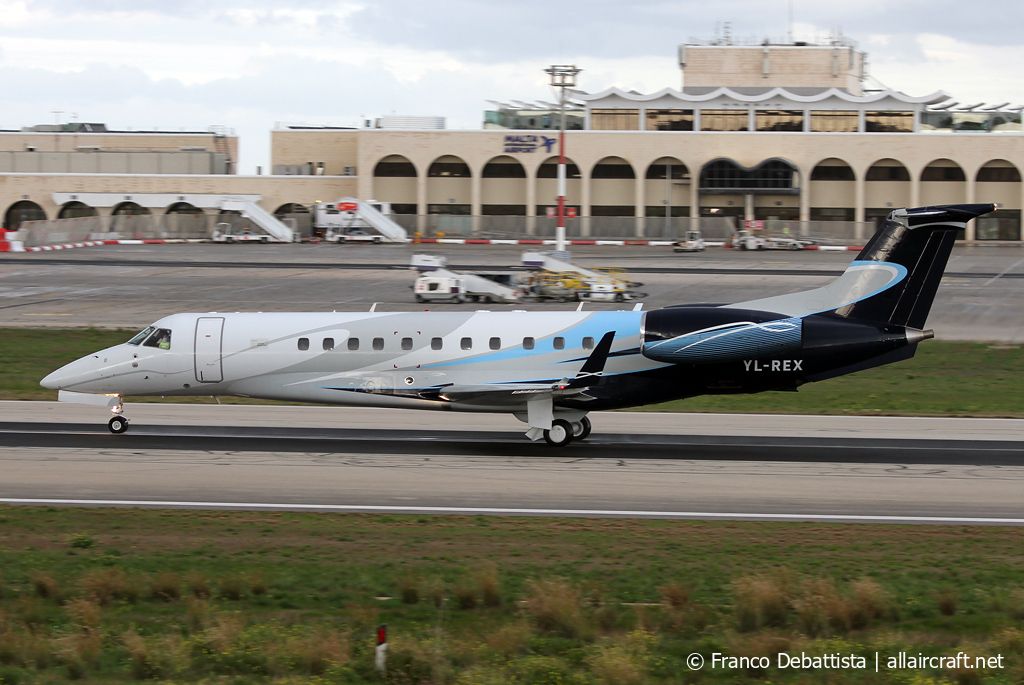 YL-REX · Embraer ERJ-135BJ Legacy 650 · (MLA / LMML)