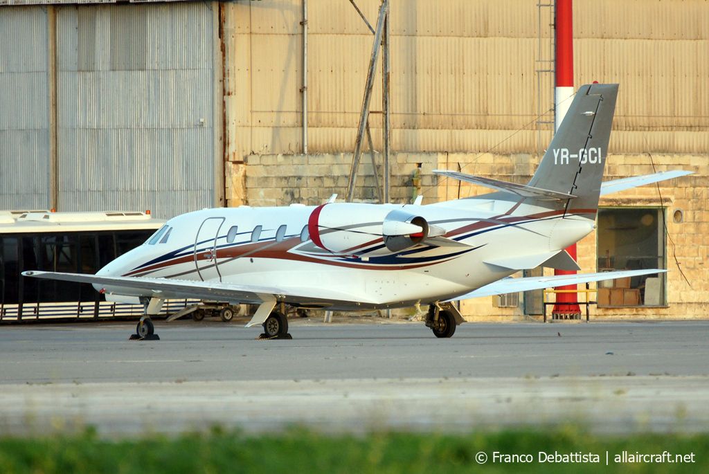 YR-GCI · Cessna 560 Citation XLS Plus · (MLA / LMML)