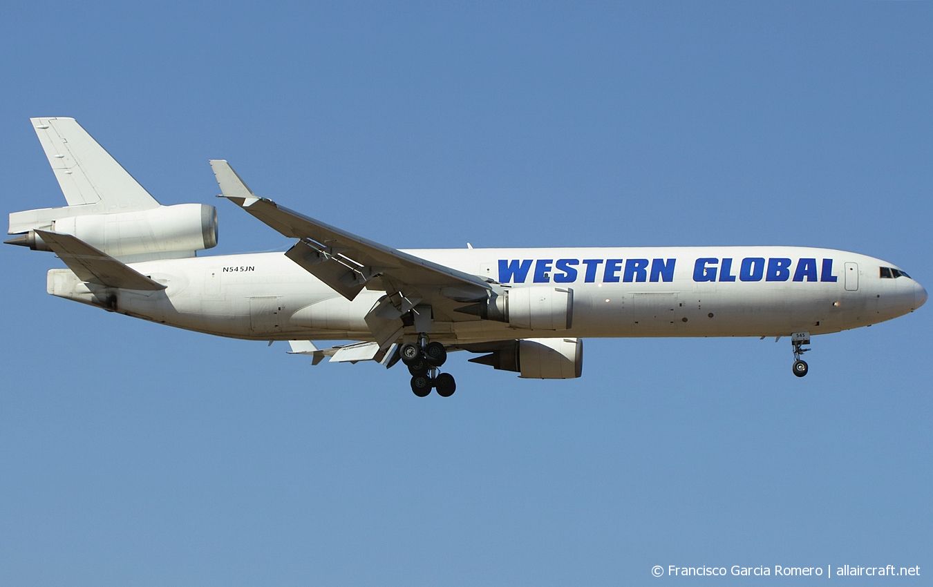 N545JN · McDonnell Douglas MD-11F · (LPA / GCLP)
