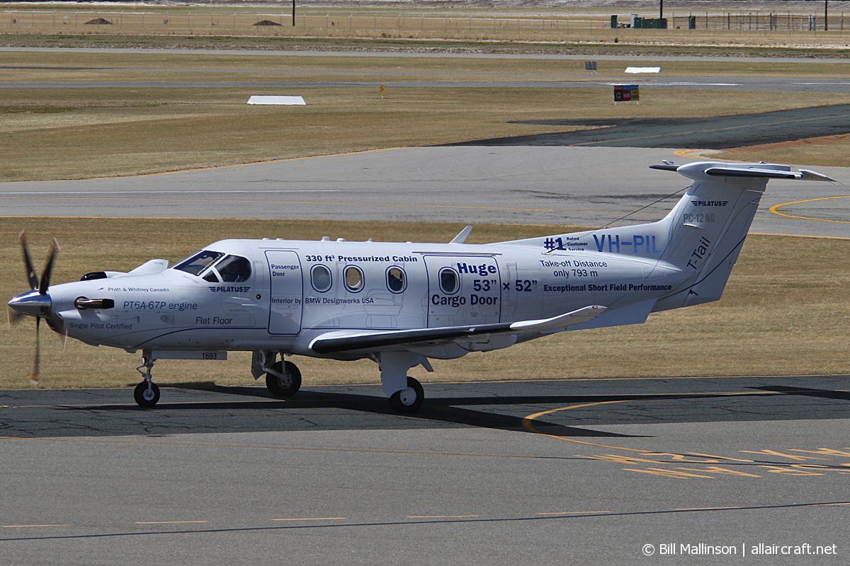 VH-PIL (1693) 2017 Pilatus PC-12 47E