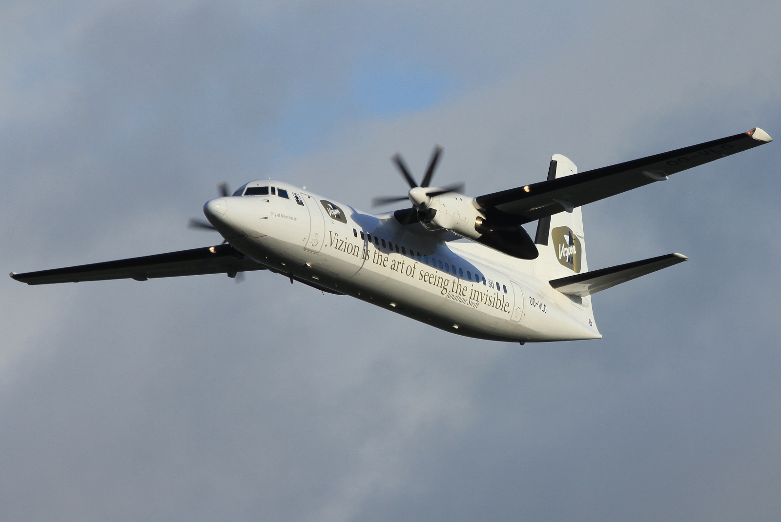 OO-VLO · Fokker 50 · (SVG / ENZV)