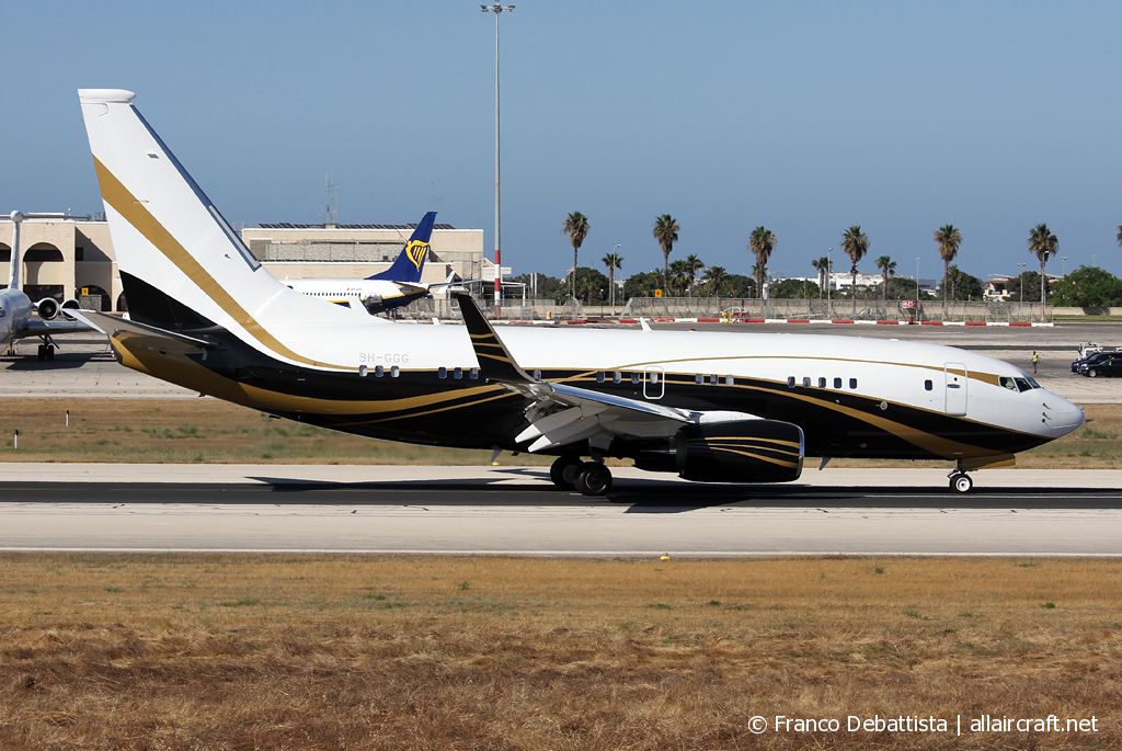 9H-GGG · Boeing 737-7ZX(WL) BBJ · (MLA / LMML)