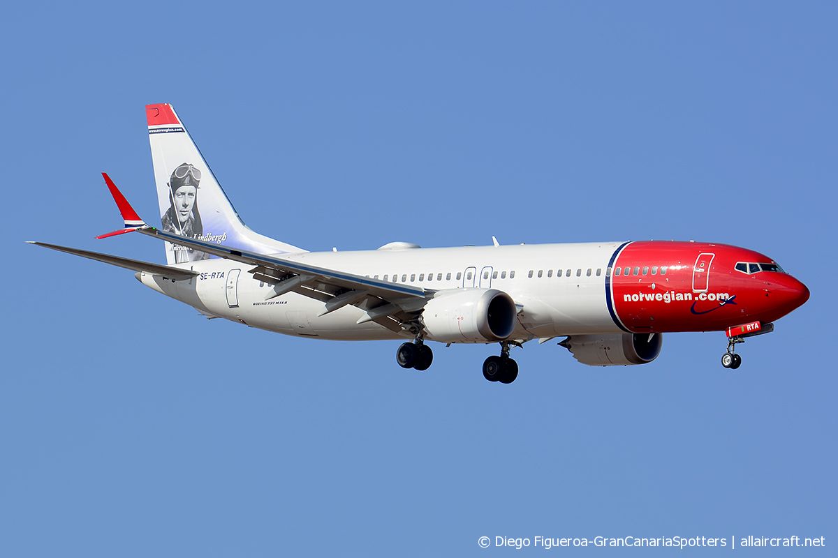 SE-RTA · Boeing 737-8 MAX · (LPA / GCLP)