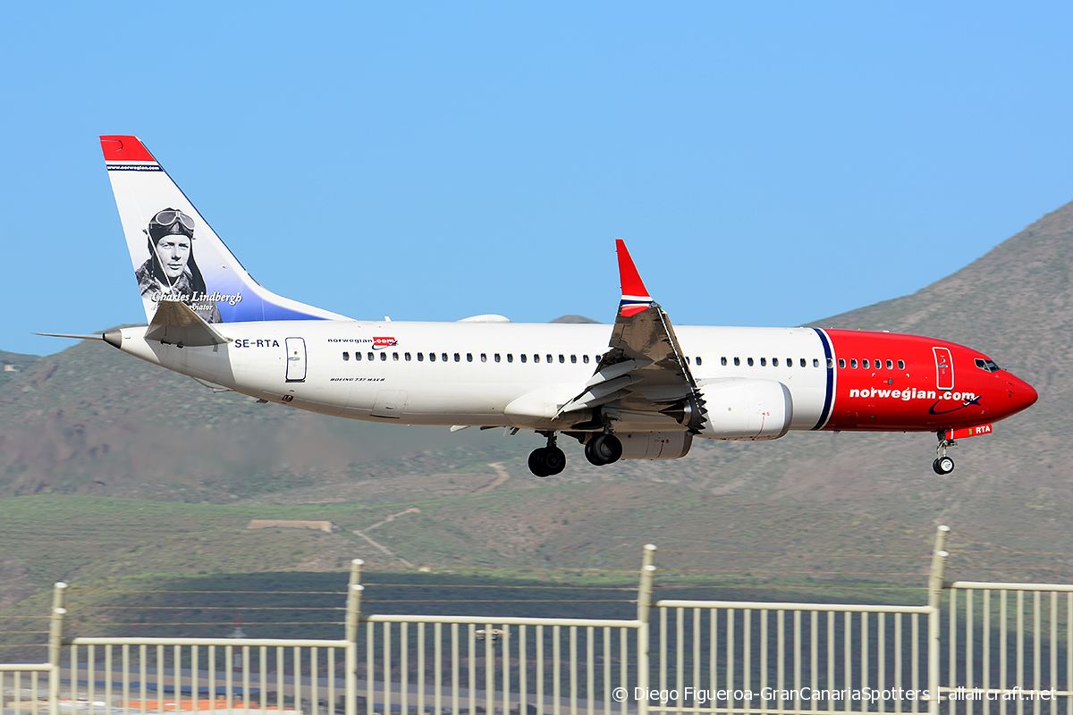 SE-RTA · Boeing 737-8 MAX · (LPA / GCLP)
