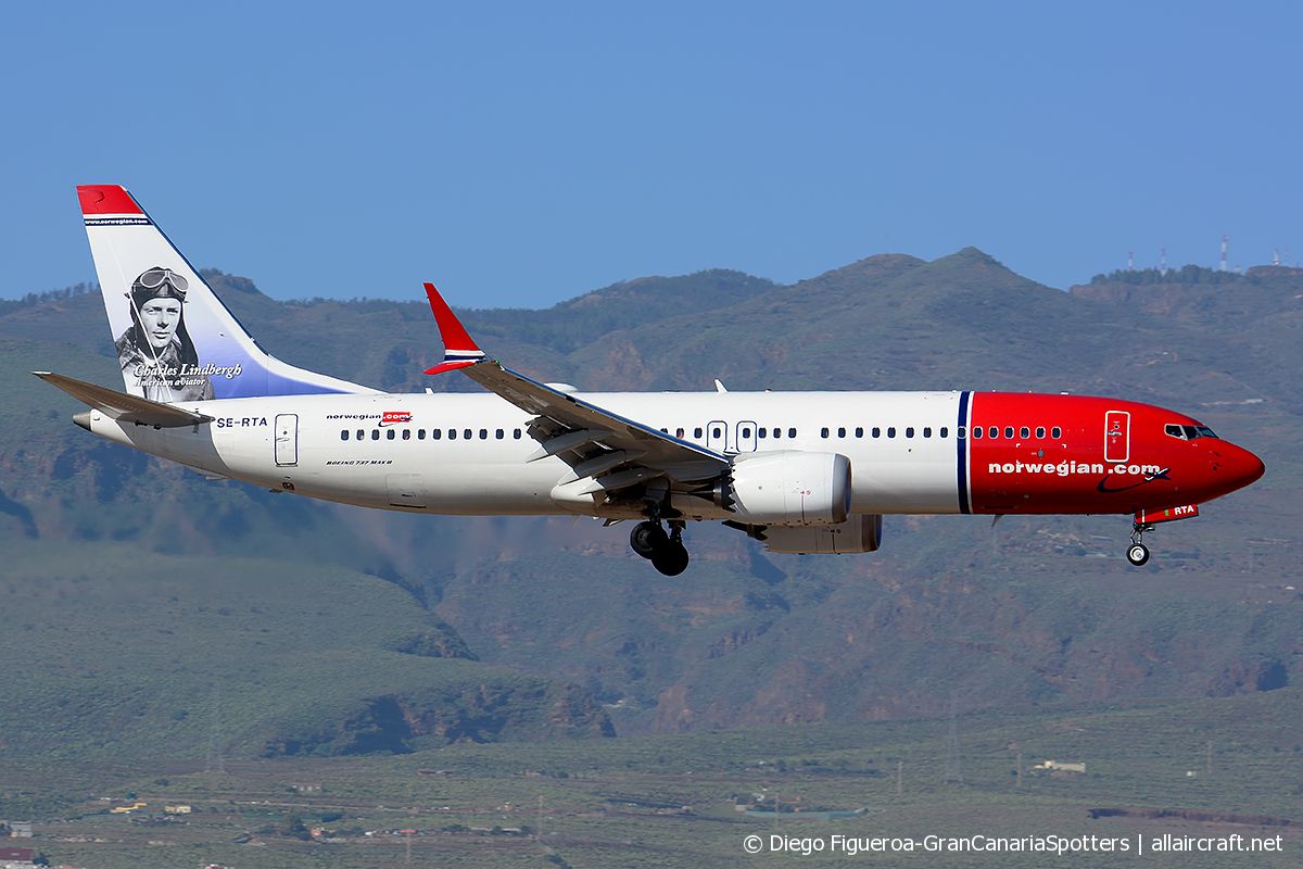 SE-RTA · Boeing 737-8 MAX · (LPA / GCLP)