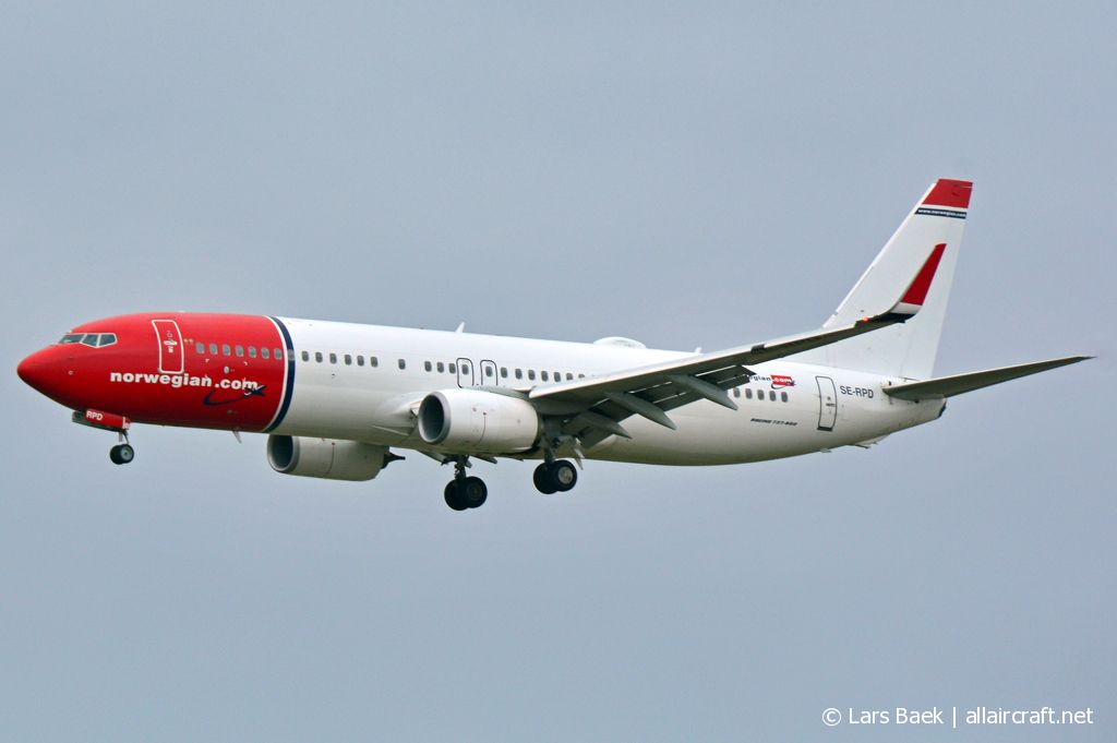SE-RPD · Boeing 737-8JP(WL) · (CPH / EKCH)