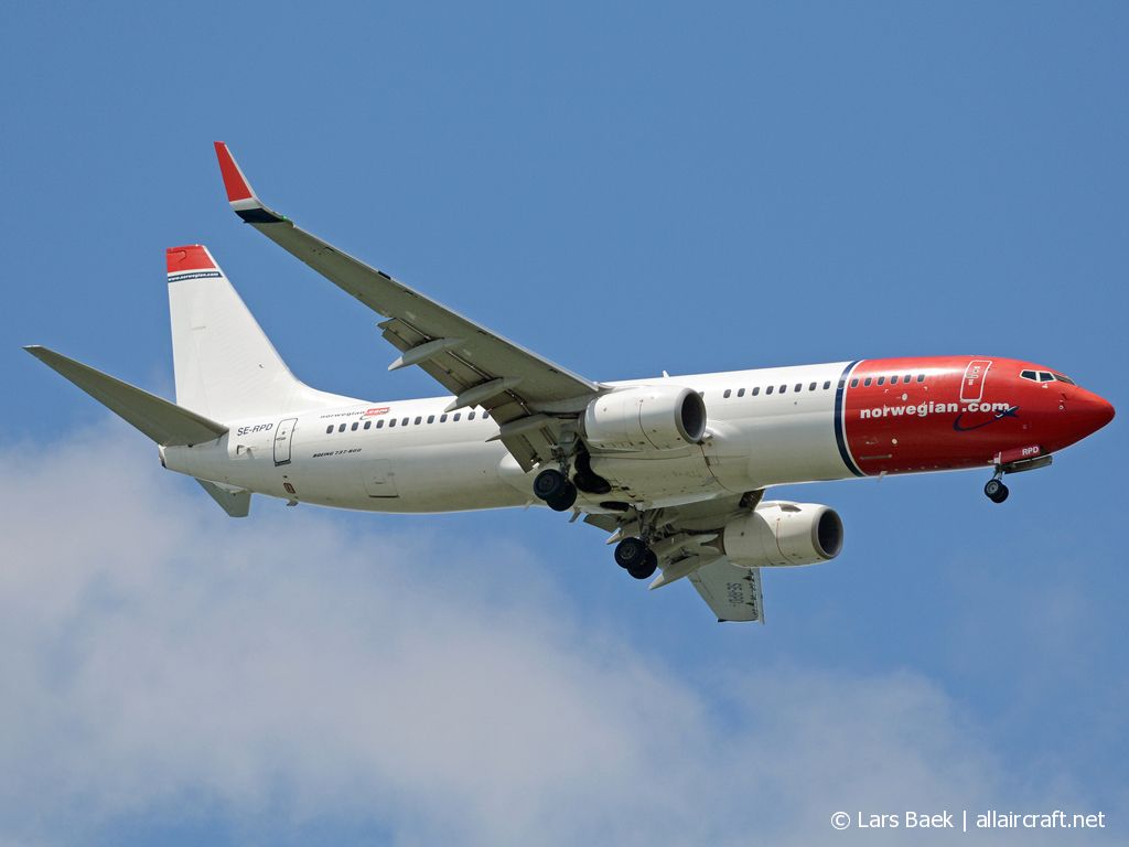 SE-RPD (41152) 2016 Boeing 737-8JP(WL)